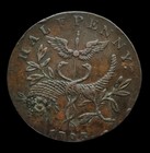 1793 Sir Isaac Newton Halfpenny Conder Token Coin Copper Gb Uk