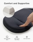 Infant Car Seat Head Support Pillow For Baby  2-layers Adjustable Side Impact Pr