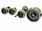 Ford Tractor Gauges Tachometer Temp Oil Amp Chrome Bezels 8n 9n 2n