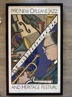 1990 New Orleans Jazz Fest Poster  Ltd  7346 12500 Kid Sheik By Louise Mouton