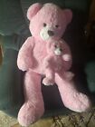 Big Teddy Bear 3 Feet Giant Stuffed Animal Pink Large Teddy Bear Stuffed Animals