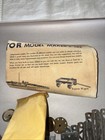 Vintage Original A c  Gilbert No  10161 Erector Set Box   Instructions    read   