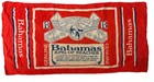 Vintage Original Beach Towel Bahamas Souvenir Budweiser Style