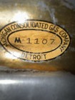 Michigan Consolidated Gas Company Time Clock Stamp Last Used Feb 21 1939