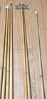 Huge Vintage Billiards   Pool Equipment Lot  Cues  Complete Ball Set      