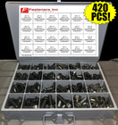 Grade 8 Hardened Hex Flange Frame Bolt Black Phosphate   Oil  all Sizes   Qty s 
