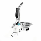 Chrome Backrest Sissy Bar Stealth Rack For 09-23 Harley Road Glide Street Glide