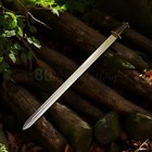 Handmade Prop Medieval Sword Vikings Movie Blade Replica With Scabbard
