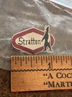 Stratton Vtg Skiing Ski Pin Badge Resort Travel Souvenir Rare 70s Vt Bear J s