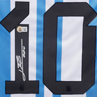 Lionel Messi Signed Argentina Home Soccer Jersey  10 With Beckett Witness