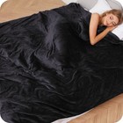 Electric Blanket Twin 62  x84   Heated Blanket Gray  Ultra Soft Silky Flanne   