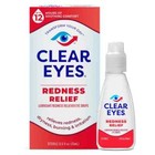 Clear Eyes  Redness Relief Eye Drops  0 5 Fl Oz  pack Of 3 