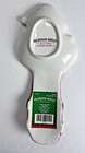 Sleigh Bell Bistro Santa Claus Spoon Rest Ceramic 10  Christmas Holiday