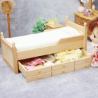 Kids Play Pretend Toy Doll House Furniture Wooden Dolls House Furniture
