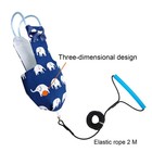 Bird Diaper Harness Flight Suit Clothes With 80 Inch Flying Leash For Parrots   
