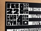 1971 Ten Years After Cva Cardboard Original First Print Concert Poster