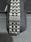 Citizen Men s Eco-drive Stainless Steel Watch With Blue Face