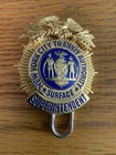 Ny Nyc Bus Surface Transportation Mta Vintage Superintendent Badge Excellent