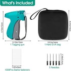 Tagging Gun For Clothing With Case  Standard Retail Price Tag Attacher Gun Kit