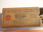 Vintage Old  22 Short Rifle Remington U m c  Empty Box Smokeless Powder