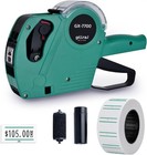 Gillraj Price Gun With Labels For Retail Gx-7700 Pricing Gun With 5000pcs Gre   