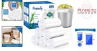 3 Gallon Trash Can Liners Clear Heavy Duty Garbage Bags 300 Count