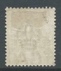 Seychelles 1893 Queen Victoria Sg25 45c Overprinted Specimen - Mounted Mint