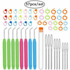 Knitting Loom Hook Set Crochet Needle Hook With Sewing Needle For Knifty Knitter