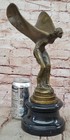 Rolls Royce  spirit Of Ecstasy  Bronze By Charles Sykes Home Office Decoration