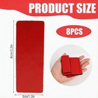 Heavy-duty Adhesive Hook And Loop Strips  1 2  X 3 2   Heat-resistant   Water   