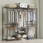 Garment Rack Hanging Rack Heavy Duty Clothesrack Adjustable Closet Organizer