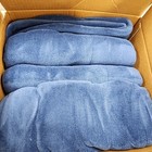 New Sunbeam Microplush Heated Blanket King Legion Blue W 10 Heat Settings