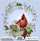  5000  Two Paper Beverage   Cocktail Art Craft Decoupage Napkins - Cardinal