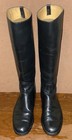 Vintage Marlborough 8 5d Black Leather Riding Boots Equestrian Made In England