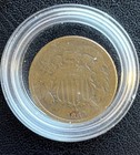 1864 Two Cent Piece - Civil War Coin - Large Motto - Free Shipping 