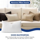 Miulee 12x20 Pillow Inserts Set Of 2  Rectangle Decorative Throw Pillow Prem   
