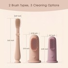 Baby Finger Toothbrush Kit For Oral Care - 3 Pieces For 3 Months 