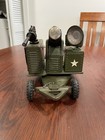 Vintage cranstan nomura mobile Artillery Army Unit tin Toy japan nice  