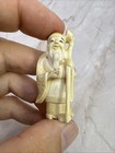 Vintage 1900 s Netsuke Jurojiin