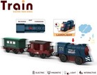 Battery-powered Wooden Train Set - Compatible With Thomas  Brio   More 