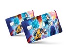 Dragon Ball Goku   Vegeta Super Saiyan Blue Card Skin   Meme   Credit Card