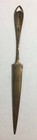 Antique Bronze Letter Opener - The Block House - Pittsburgh Pa - Charles M  Robb