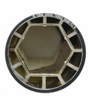 Gg Lug Nut Covers 33mm Push-on Flat Top Cylinder Plastic 3 1 2   10243 Set Of 5