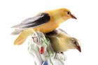 Herend Two Yellow Birds With Fruits  Vintage Porcelain Figurine    p063 