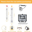 R7s J118mm T3 Halogen Light Bulbs  120v 500w Type Thalogen Bulbs Led Replacement