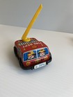 2 Vintage Japanese Tin Litho Friction Fd Cars  1960s  Japan