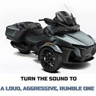 Amazing Rumble Sound Exhaust Muffler For Can-am 2014-2025 Spyder Rt   F3 Models