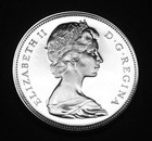 1967 25   Silver Proof Like Coin From The Set In Mint Cello  Ms Unc