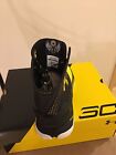 New Under Armour Curry 2 Taxi Black Gold