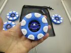 4 Street Roller Inline Skating Hockey Practice Propuck Pro Pucks Blue With Bag